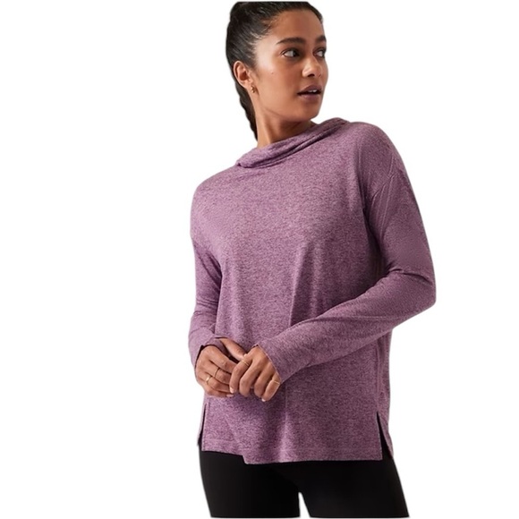 SOLD Athleta | Uptempo II Hoodie Sweatshirt Size Small - Picture 1 of 7